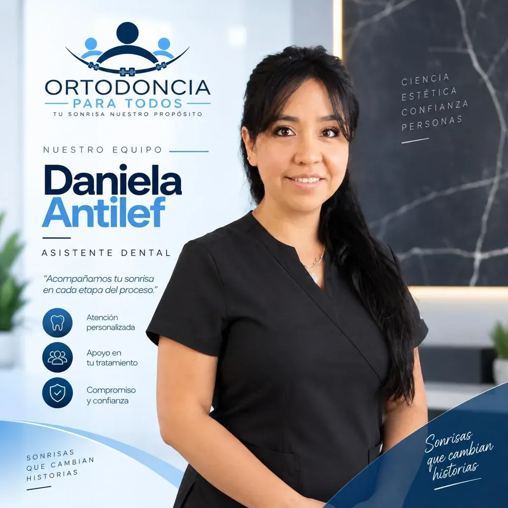 Daniela Antilef, Asistente dental