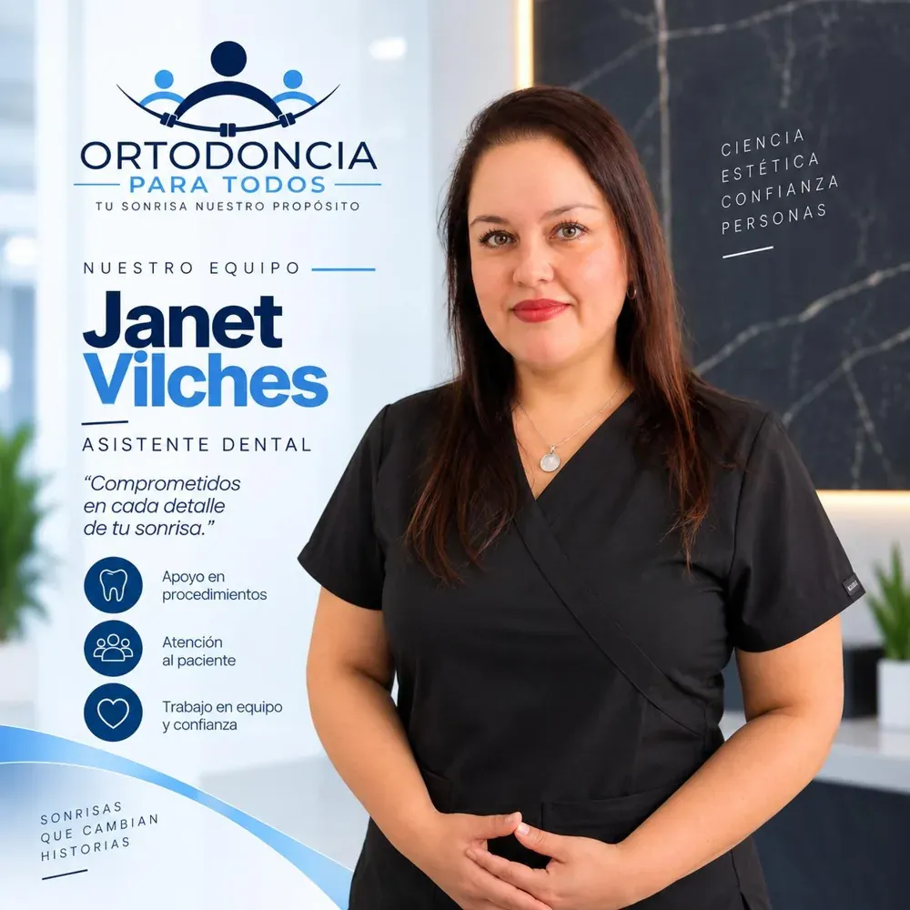 Janet Vilches, Asistente dental